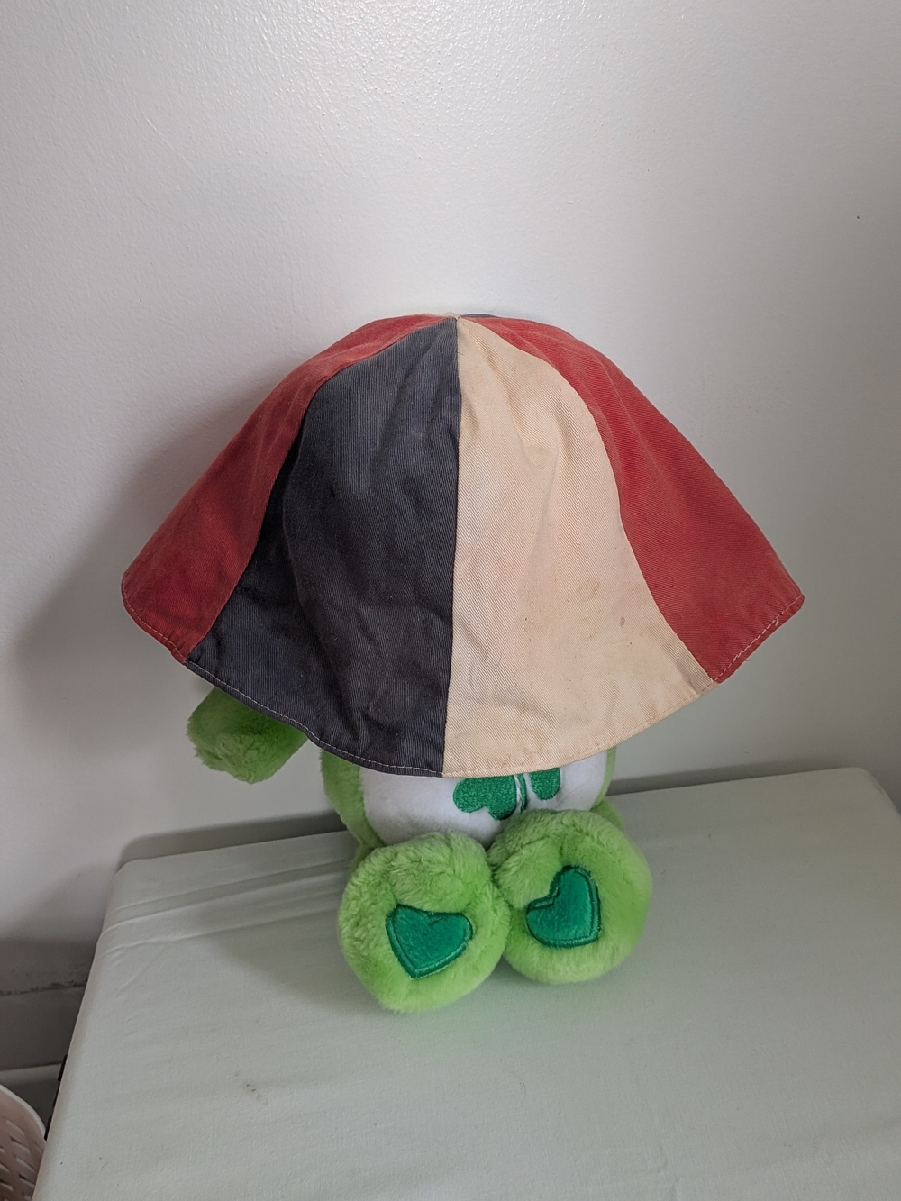 Vintage Original Disney Kids Mickey Colorblock Bucket Hat - Red, Cream, Black - Picture 2 of 4